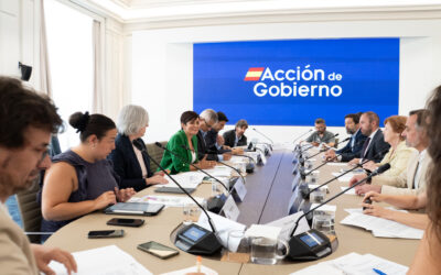Alejandra Mora, founding partner of ALAS Vivienda Asequible, is taking part in the meeting convened by the ministra de Vivienda y Agenda Urbana, Isabel Rodríguez